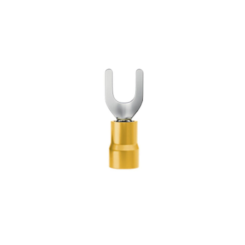 TERM ISOLADO (D) 6,00MM GARFO M5 AMARELO 555