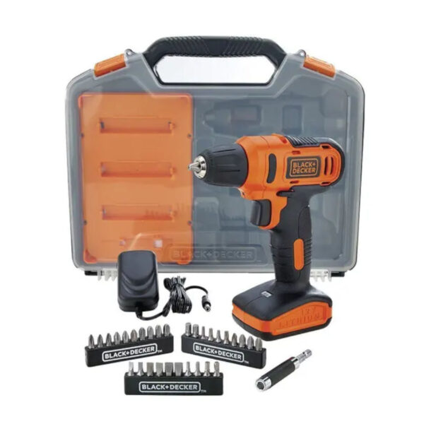 PARAFUSADEIRA BLACK DECKER 12V LITIO 31PC LD12SCBR