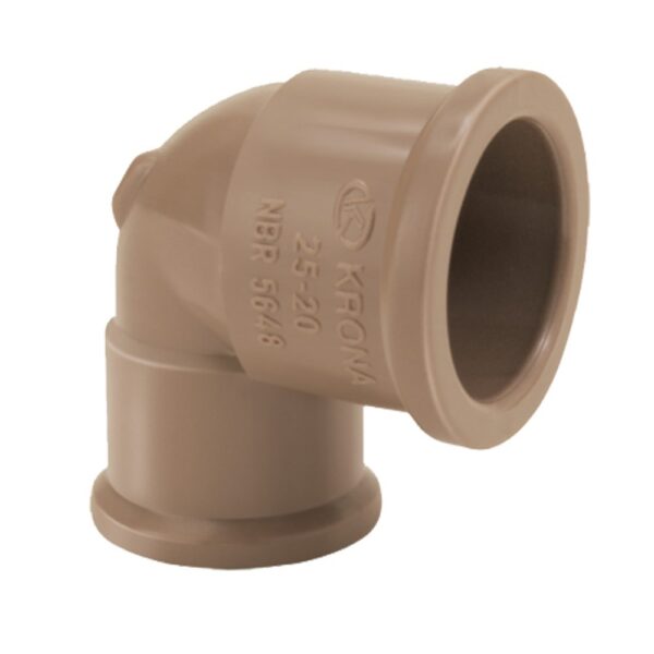 H MARROM JOELHO 90 REDUCAO LL 25MM X 20MM H109