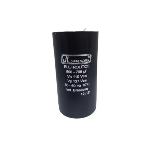 CAPACITOR JL COR PRETO 590 A 708UF