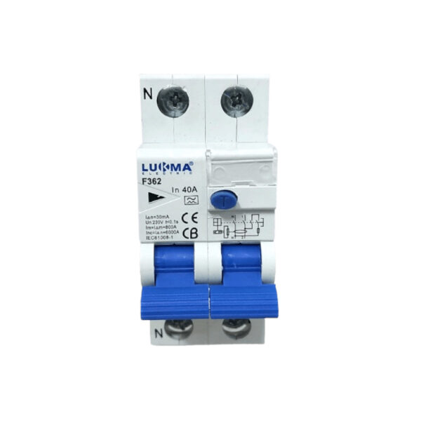 INTERRUPTOR DR LUKMA BIPOLAR 40A CLASSE A CARREGADOR AUTOMOTIVO F36240 39101