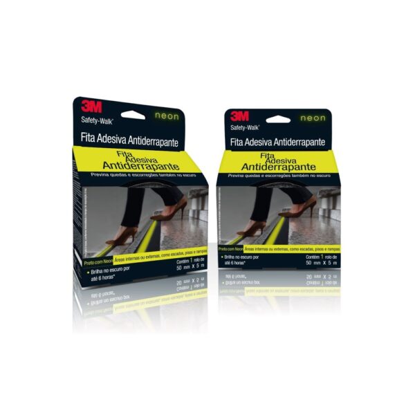 FITA ANTI DERRAPANTE 3M 50MM 5MT NEON