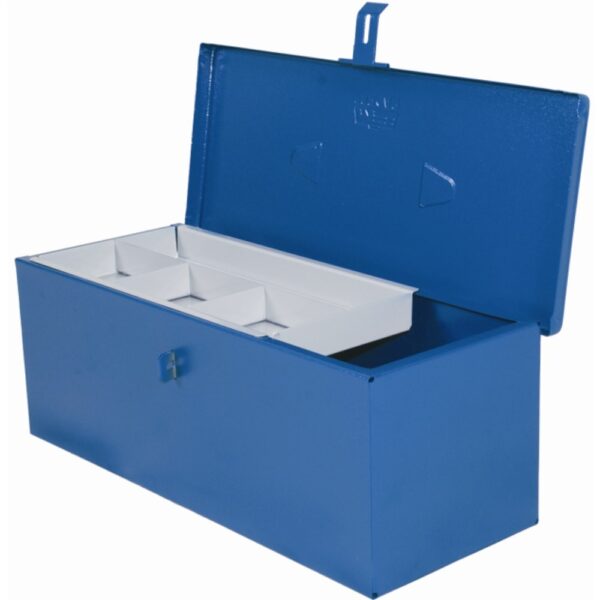 CAIXA FERRAMENTAS FERRO BAU C/ ESTANTE 40CM 02