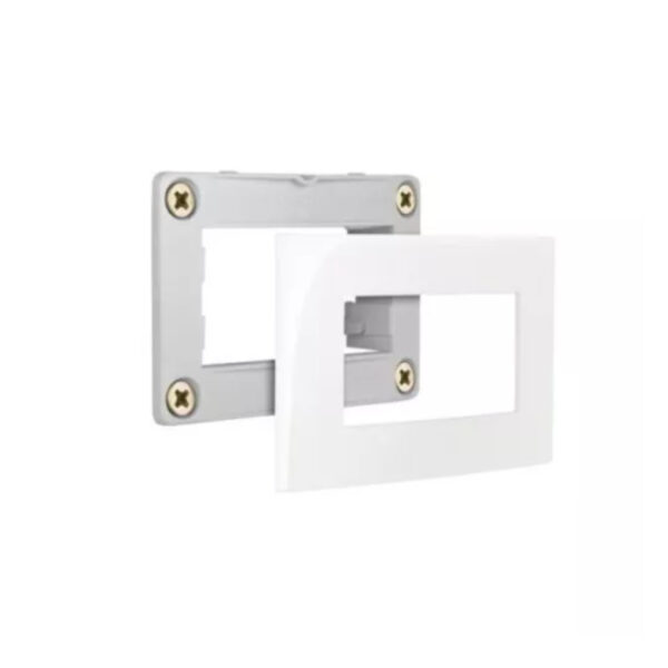 SLEEK PLACA MOVEIS 1 POSTO BRANCA 15787