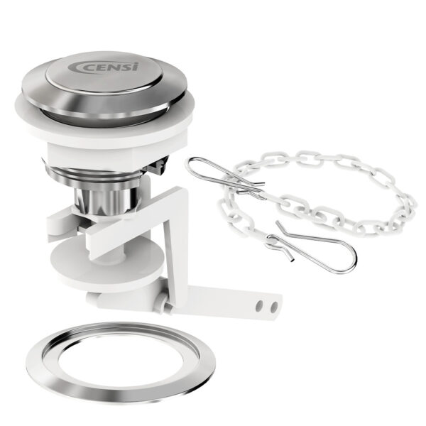 ACIONADOR MECANISMO CAIXA ACOPLADA SUPERIOR 2 EM 1 CENSI 9570