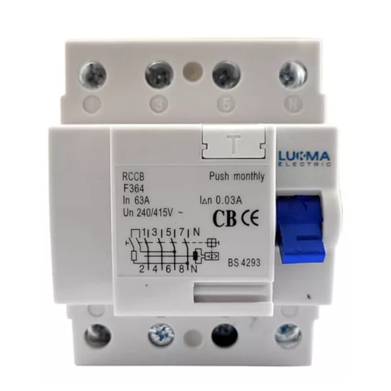 INTERRUPTOR DR LUKMA TETRAPOLAR 63A 39006