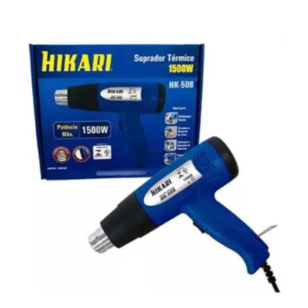 #SOPRADOR TERMICO HIKARI 127V 1500W HK508