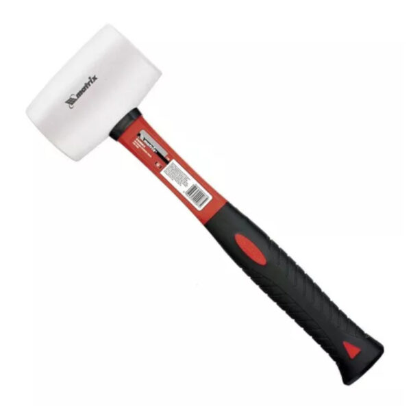 #MARTELO MTX BORRACHA BRANCA 450G CABO FIBRA 111969