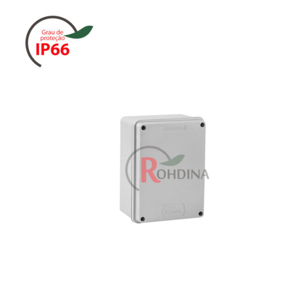 CAIXA COMANDO 160 X 120 X 90 IP68 CINZA ROHDINA 888156