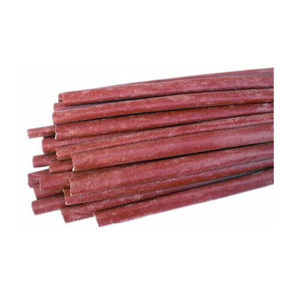 #ESPAGUETE SILICONE+FIBRA 180C MARROM 8,00MM (BARRA)