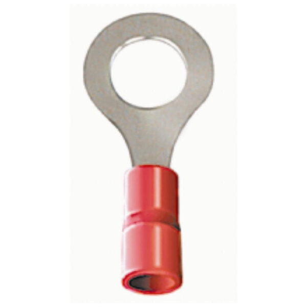 TERM ISOLADO (B) 1,50MM OLHAL M6 VERMELHO 256