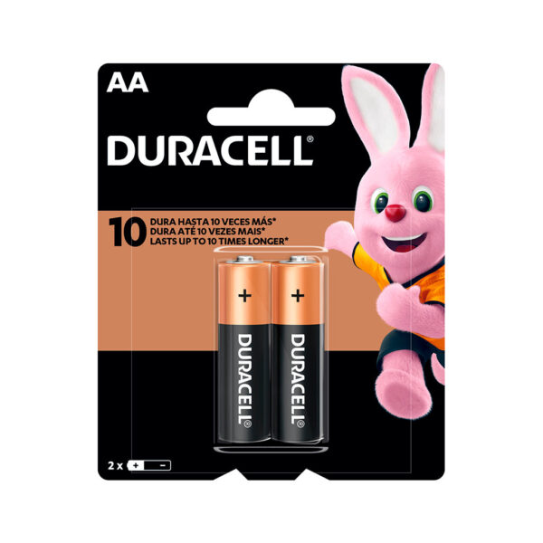 PILHA DURACELL ALCALINA AA C/2