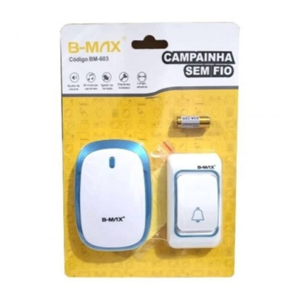 CAMPAINHA SEM FIO BMAX BM603