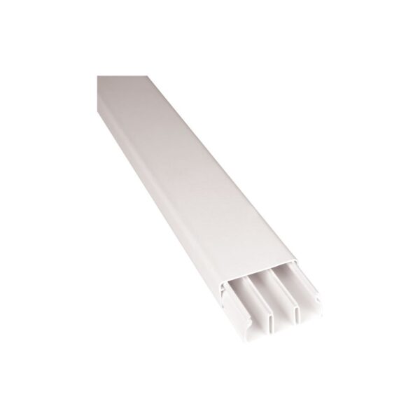 CANALETA 50B X 20A 2MT BRANCA SEM DUPLA FACE PERLEX 2630