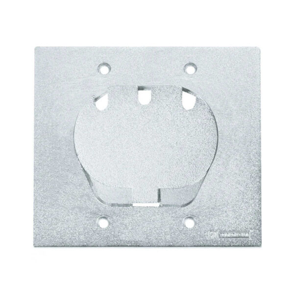PLACA PISO TRAMONTINA CROMADA 4X4 3 KEYSTONE RJ11 RJ45 56121089