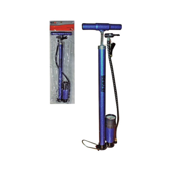 BOMBA DE BICICLETA C/MANOMETRO 60CM BFH1354