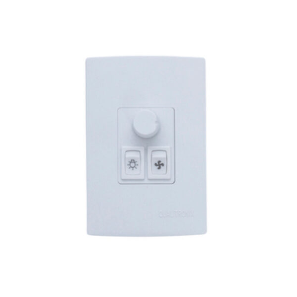CONTROLE VENTILADOR QUALITRONIX C/ LUZ 4X2 QV371