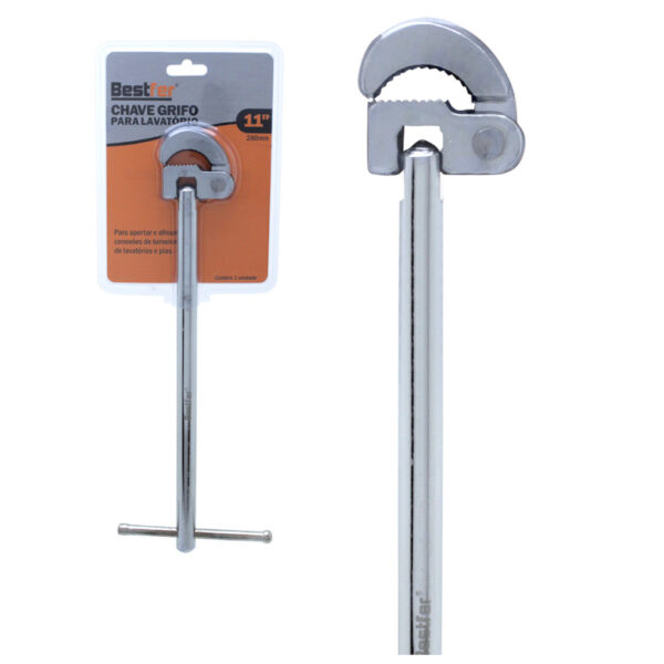 CHAVE GRIFO LAVATORIO 11 BESTFER BFH3013