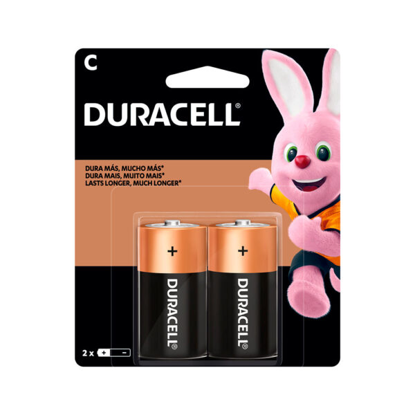 PILHA DURACELL ALCALINA C C/2