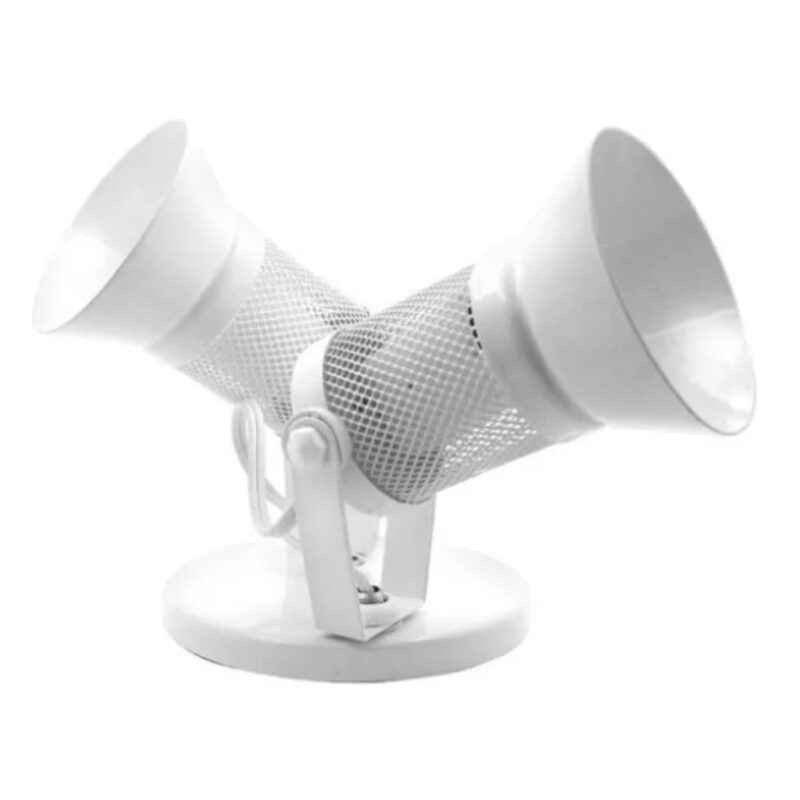 SPOT TELINHA 2 LAMP E27 BRANCO JR