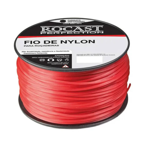 FIO NYLON APARADOR GRAMA 3,00MM ROCAST (METRO)