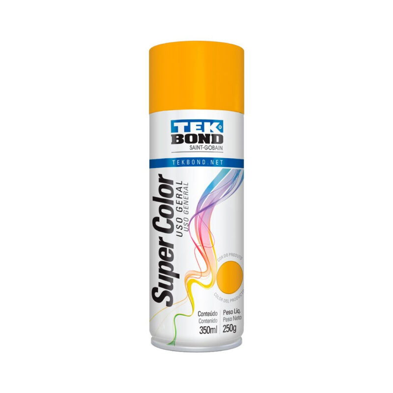 SPRAY COLORIDO USO GERAL LARANJA 350ML TEKBOND