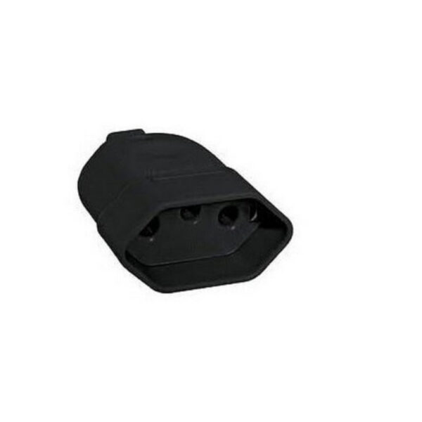 FEMEA 2P+T 20A PRETO ILUMINARIA 1423