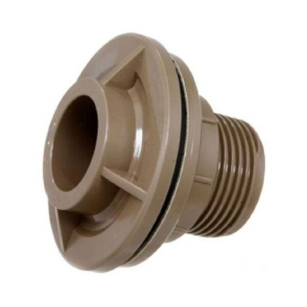 CONEXAO HIDRAULICA MARROM FLANGE AJUSTAVEL C/ ANEL 60MM X 2 H095