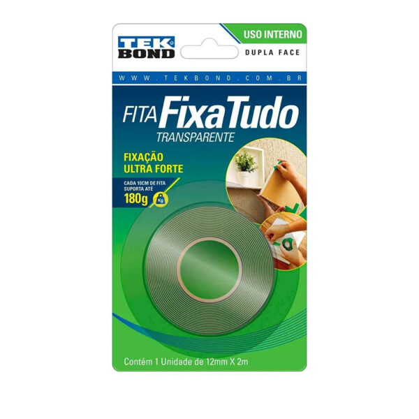 #FITA DUPLA FACE ACRILICA 12MM 2M TEKBOND 21121012202