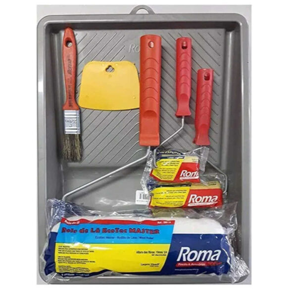 KIT PINTURA FLEXIVEL 7PC ROMA 66502