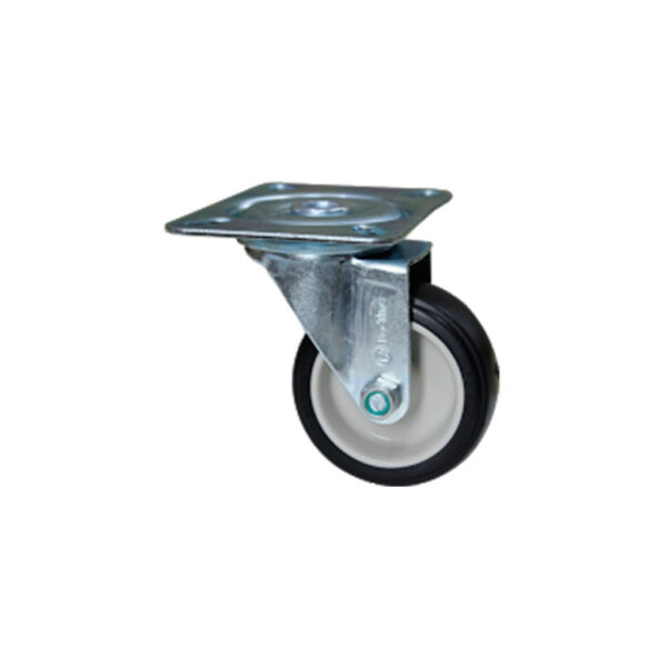 RODIZIO PRETO GIRATORIO 50MM RODILINE 210NP 40KG