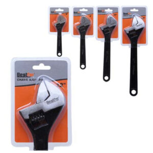 CHAVE AJUSTAVEL 300MM 12 NIQUELADO BESTFER BFH0051