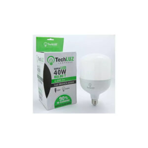 LAMPADA LED BULBO 40W BIVOLT E27 6500K TECHLUZ
