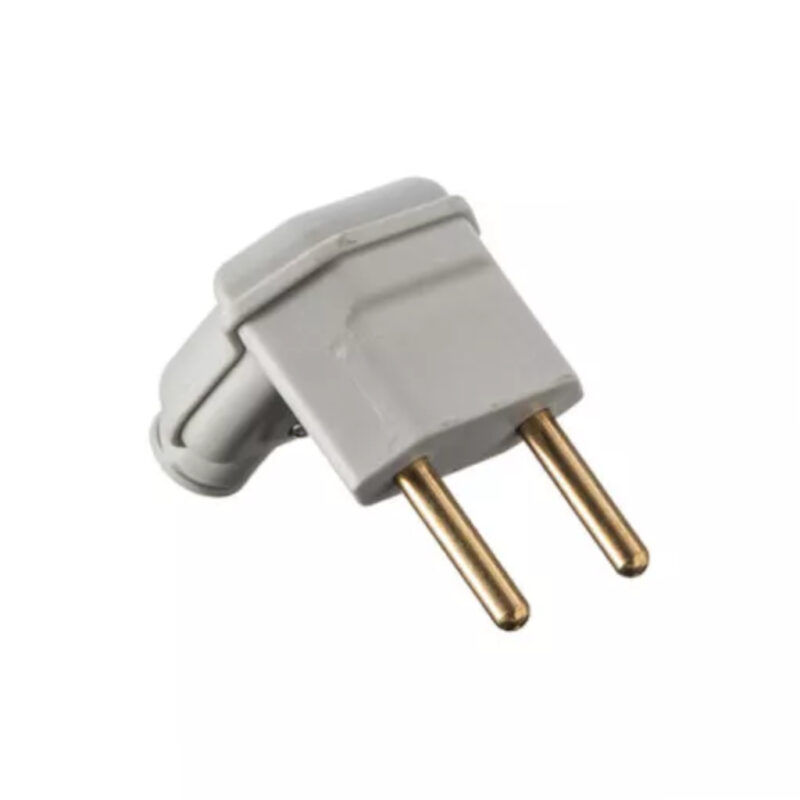 PINO MACHO TRIANGULAR 2P 10A CINZA MG 13042