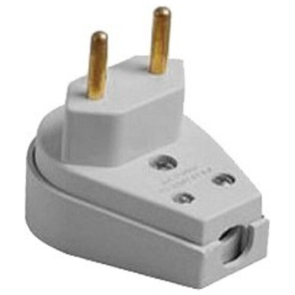 #PINO MACHO GIGANTE RETO 2PT 20A CINZA ILUMI 14061