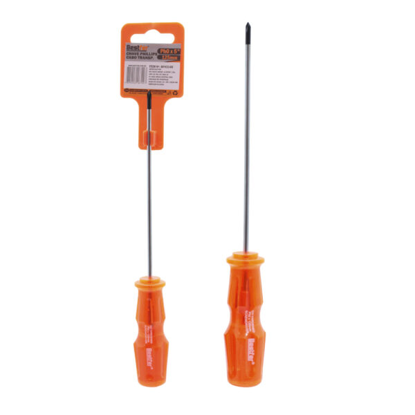 CHAVE PHILIPS LARANJA PH0X125 1/8X5 BESTFER BFH3148