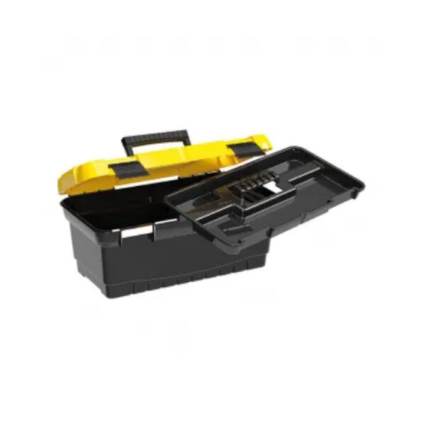 CAIXA FERRAMENTAS PVC 29X14X9,8CM AMARELA NITRON 123012027