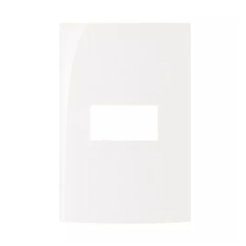 SLEEK PLACA 4X2 1 POSTO HORIZONTAL 16026