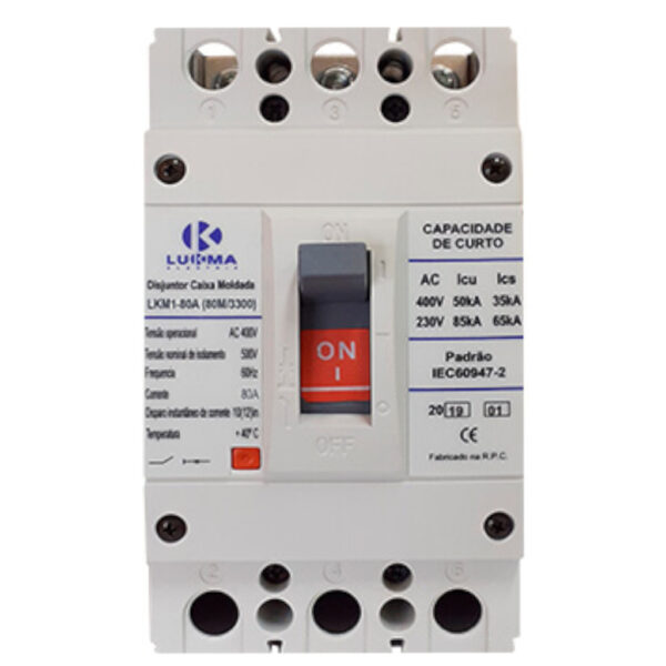 DISJ CX MOLDADA LUKMA LKM 3X80A 33012