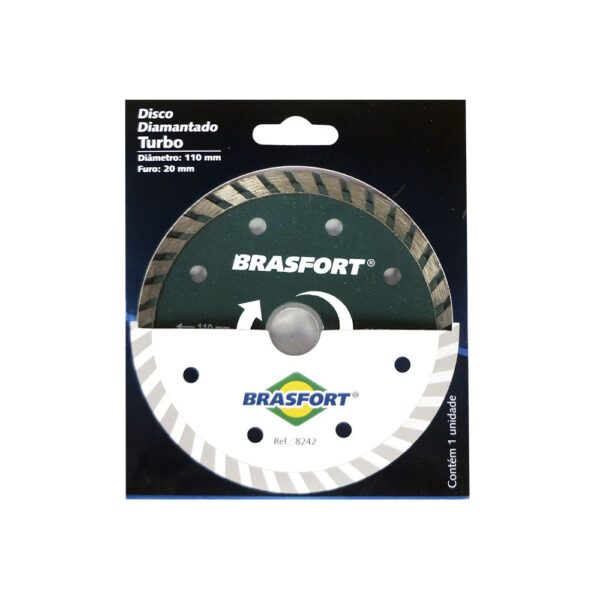 DISCO BRASFORT CORTE DIAMANT TURBO SECO 8242