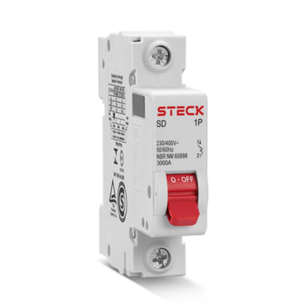 DISJUNTOR DIN STECK 1X10A C SDD61C10