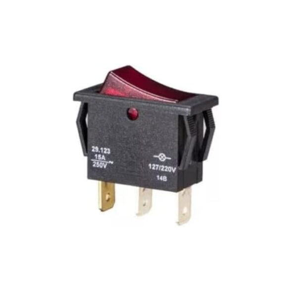 CHAVE MARGIRIUS TECLA MEDIA 1F L/D 15A LED 29123 5849