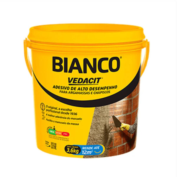 ADESIVO PARA CHAPISCO VEDACIT BIANCO 3,6KG