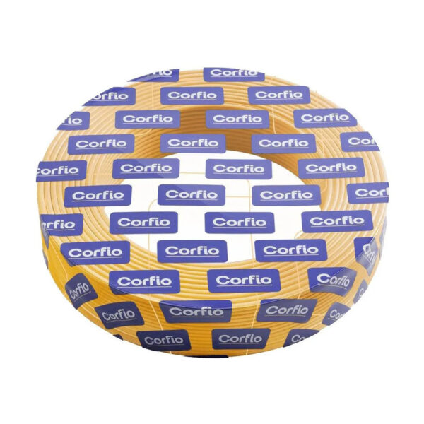 CABO FLEX 01,50MM AMARELO CORFIO 100MT