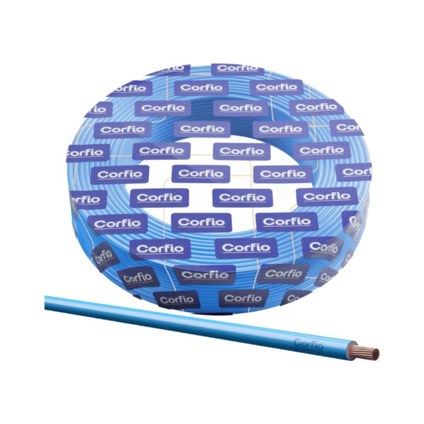 CABO FLEX 04,00MM AZUL CORFIO 100MT