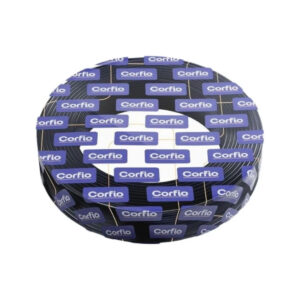 CABO FLEX 10,00MM PRETO CORFIO 100MT