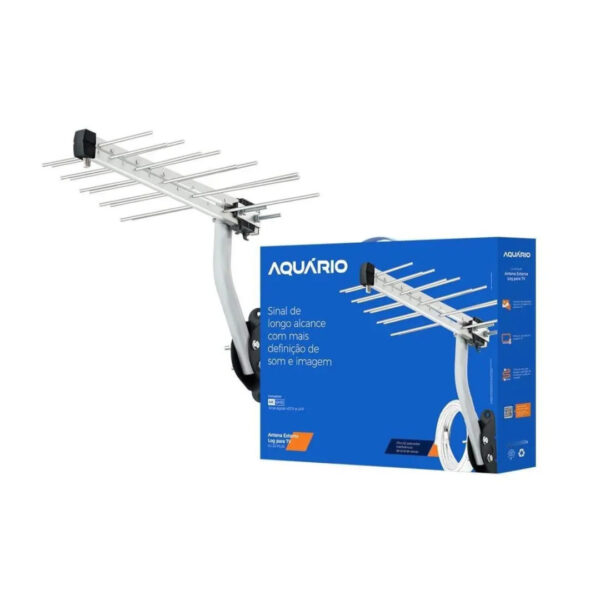 ANTENA DIGITAL UHF HDTV EXTERNA 20 ELEMENTO AQUARIO LU20