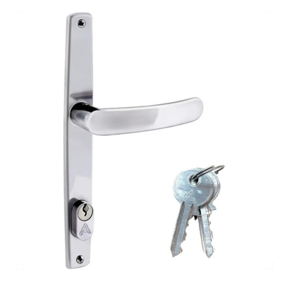 FECHADURA INOX EXTERNA ESTREITA IP ALIANCA