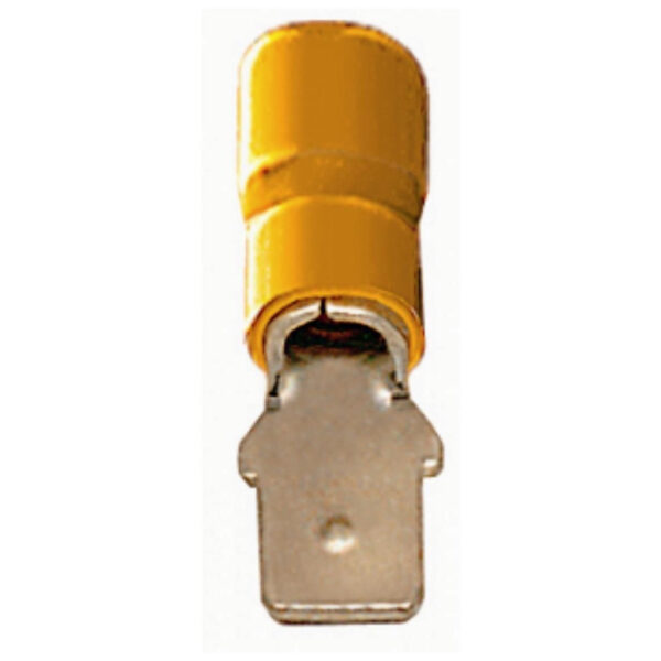 sku_1364 TERMINAL ISOLADO (D) 6,00MM MACHO AMARELO 5250