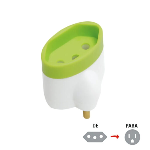 PINO ADAPTADOR REVERSO 2PT DANEVA 1633